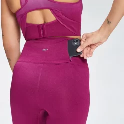 MP Vrouwen Velocity Naadloze Leggings - Dieproze -Myprotein 12767784 3404875122741049