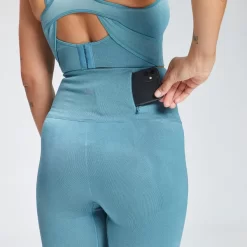 MP Vrouwen Velocity Naadloze Legging - Oceaan Blauw -Myprotein 12767792 3564875122983842