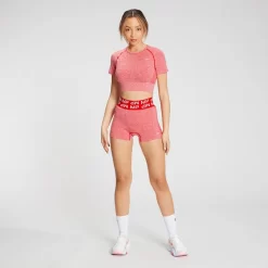 MP Vrouwen Curve Crop T-shirt Met Korte Mouwen - Gevaar -Myprotein 12773199 1334862195769852