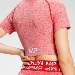 MP Vrouwen Curve Crop T-shirt Met Korte Mouwen - Gevaar -Myprotein 12773199 2024862195794335