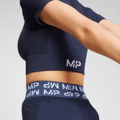MP Vrouwen Curve Crop T-shirt Met Korte Mouwen - Donker Galaxy Blauw 9 MP Vrouwen Curve Crop T-shirt Met Korte Mouwen - Donker Galaxy Blauw -Myprotein 12773215 1714862195906445