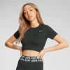 MP Vrouwen Curve Crop T-shirt Met Korte Mouwen - Donker Wijnblad -Myprotein 12773223 1754862195932836