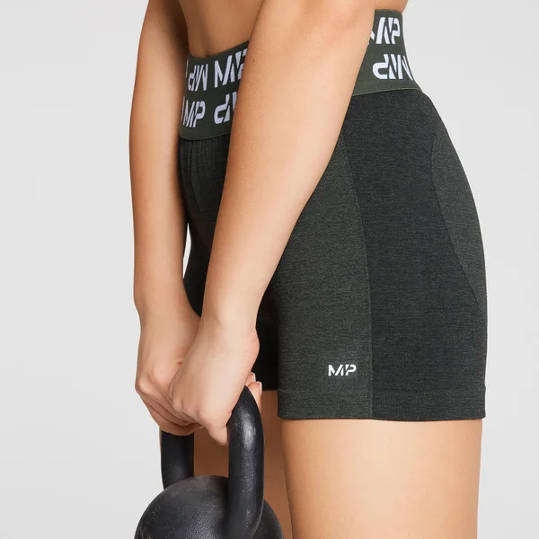 MP Curve Booty Short - Donker Vine Leaf 6 MP Curve Booty Short - Donker Vine Leaf - Afbeelding 4
