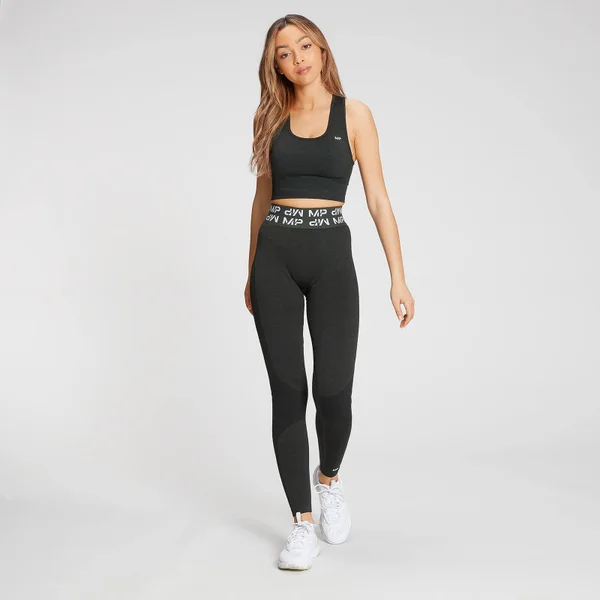 MP Curve 3/4 Legging - Donker Rankenblad 5 MP Curve 3/4 Legging - Donker Rankenblad - Afbeelding 3