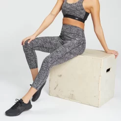 MP Women's Power 3/4 Leggings - Black Space Dye 10 MP Women's Power 3/4 Leggings - Black Space Dye -Myprotein 12773511 1404863795752316