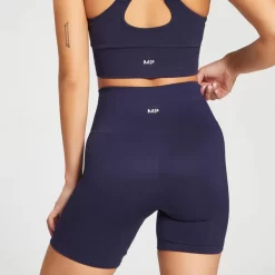 MP Shape Seamless Wielershort Voor Dames - Navy -Myprotein 12773655 1414885507668783