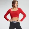 MP Women's Power Long Sleeve Top - Danger -Myprotein 12773863 3704863797980608