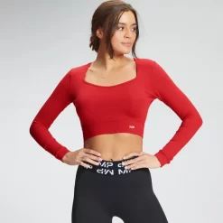 MP Women's Power Long Sleeve Top - Danger