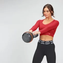 MP Women's Power Long Sleeve Top - Danger -Myprotein 12773863 4004863798193938