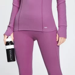MP Women's Power 1/4 Zip Top - Orchid -Myprotein 12773887 1534865873893746