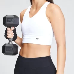 MP Women's Power Longline Sportbeha - Wit -Myprotein 12773903 1234865546995023