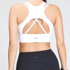 MP Women's Power Longline Sportbeha - Wit -Myprotein 12773903 3734865547068199