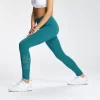 MP Women's Original Jersey Leggings - Teal -Myprotein 12774195 2024873338737787
