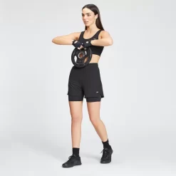 MP Women's Essentials Training 2-IN-1 Short - Zwart -Myprotein 12774491 8854865547434091