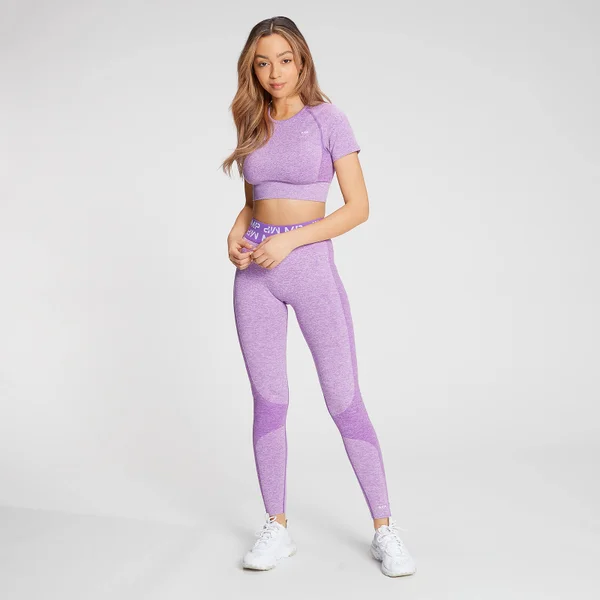 MP Women's Curve Leggings - Deep Lilac 5 MP Women's Curve Leggings - Deep Lilac - Afbeelding 3