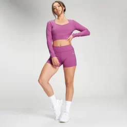 MP Women's Power Open Back Crop Top - Orchid -Myprotein 12774819 1684863002196612