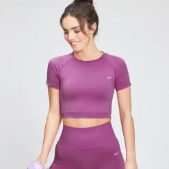 MP Women's Shape Seamless Crop Top - Orchid 9 MP Women's Shape Seamless Crop Top - Orchid -Myprotein 12775099 1004865878567257