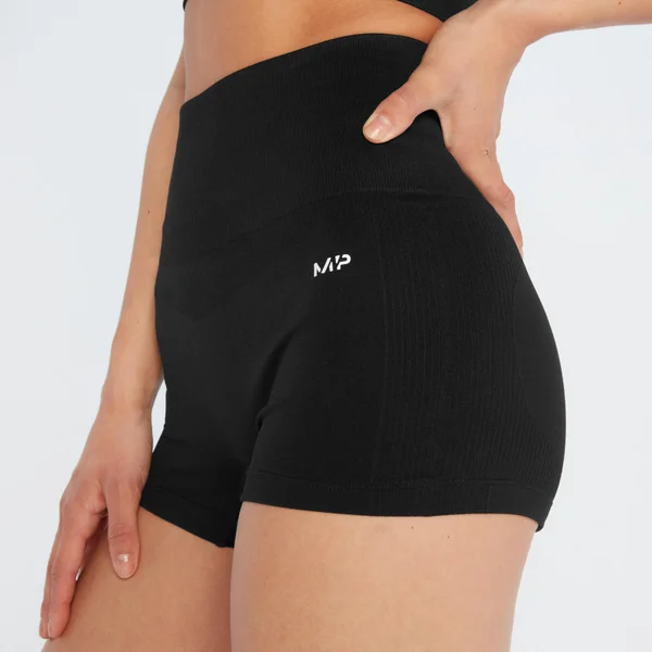 MP Vrouwen Shape Naadloze Booty Shorts - Zwart 5 MP Vrouwen Shape Naadloze Booty Shorts - Zwart - Afbeelding 3