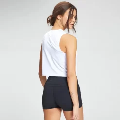 MP Women's Essentials Training Reach Vest - Wit -Myprotein 12775411 1224863802232235