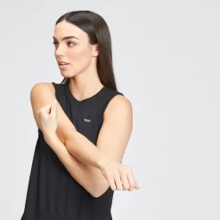 MP Essentials Sporthemd Voor Dames Met Laag Uitgesneden Armsgaten - Zwart -Myprotein 12775435 1944865545527459