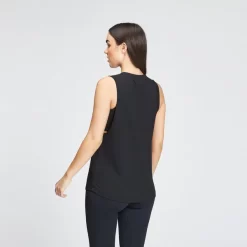 MP Essentials Sporthemd Voor Dames Met Laag Uitgesneden Armsgaten - Zwart -Myprotein 12775435 3424865545467486