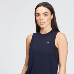 MP Women's Essentials Training Drop Armhole Vest - Navy -Myprotein 12775459 1314865546290932