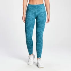 MP Women's Training Reversible Leggings - Oceaanblauw
