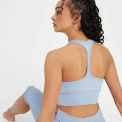 MP Composure Seamless Sportbeha Voor Dames - Blauwe Lucht -Myprotein 12782882 7275007887831445