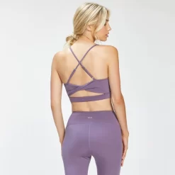 MP Dames Sportbeha Composure Twist Back - Smokey Purple