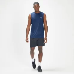 MP Infinity Mark Graphic Sporthemd Voor Heren - Intens Blauw -Myprotein 12788985 1724901048940186