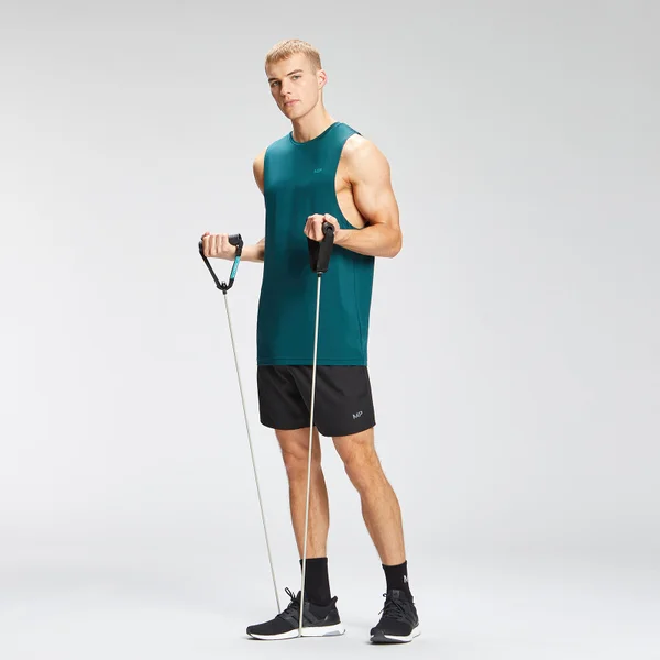 MP Repeat Grafische Trainingstanktop Voor Heren - Diepgroen 4 MP Repeat Grafische Trainingstanktop Voor Heren - Diepgroen - Afbeelding 2