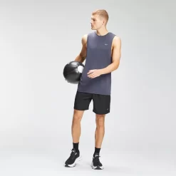 MP Men's Repeat Graphic Training Tank Top - Graphite -Myprotein 12789111 2354870015537347