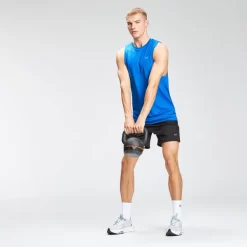 MP Men's Repeat Graphic Training Tank Top - True Blue 7 MP Men's Repeat Graphic Training Tank Top - True Blue -Myprotein 12789120 2064870015737588