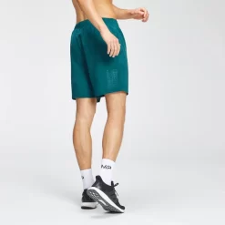 MP Heren Repeat Grafische Trainingsshorts - Diep Teal 9 MP Heren Repeat Grafische Trainingsshorts - Diep Teal -Myprotein 12789138 1054870016192157