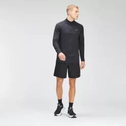 MP Heren Repeat Grafisch Training 1/4 Zip - Zwart -Myprotein 12789165 2124870016850225