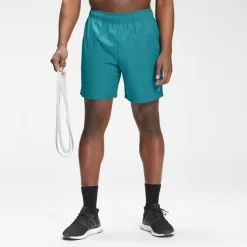 MP Men's Repeat Mark Graphic Training Shorts | Teal | MP