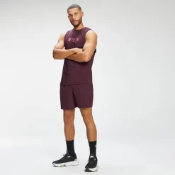 MP Men's Graffiti Graphic Training Tank Top - Port -Myprotein 12789372 1134882198967061