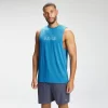 MP Men's Graffiti Graphic Training Tank Top - Bright Blue -Myprotein 12789381 1454882199093049