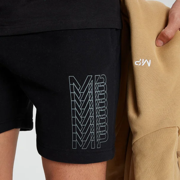 MP Repeat MP Graphic Short Voor Heren - Zwart 6 MP Repeat MP Graphic Short Voor Heren - Zwart - Afbeelding 4