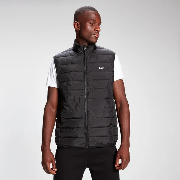 MP Men's Lightweight Gilet - Black 3 MP Men's Lightweight Gilet - Black