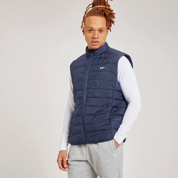 MP Men's Lightweight Gilet - Navy 3 MP Men's Lightweight Gilet - Navy