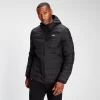 MP Men's Lightweight Hooded Packable Puffer Jacket - Black -Myprotein 12790110 4004891529863353
