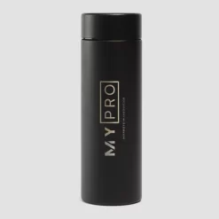 MYPRO Grote Metalen Waterfles - Zwart - 750 Ml