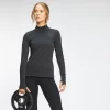 MP Women's Power Ultra Regular Fit 1/4 Zip Top - Zwart -Myprotein 12795904 1864884221345958