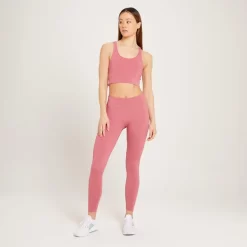 MP Linear Mark Sportlegging Voor Dames - Bordeauxrood -Myprotein 12847245 1684929352934922