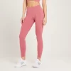 MP Linear Mark Sportlegging Voor Dames - Bordeauxrood -Myprotein 12847245 2494929352886049