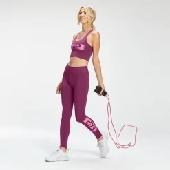 MP Graffiti Graphic Training Legging Voor Dames - Dieproze -Myprotein 12847677 3154882697345295