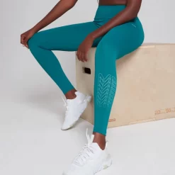 MP Women's Repeat MP Training Leggings - Teal -Myprotein 12848653 2144971365152692