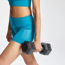 MP Women's Repeat MP Training Booty Shorts - Teal -Myprotein 12848733 5244873347861366