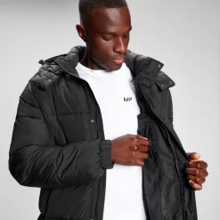 MP Men's Long Puffer Jacket - Black 11 MP Men's Long Puffer Jacket - Black -Myprotein 12856385 1684889991516156